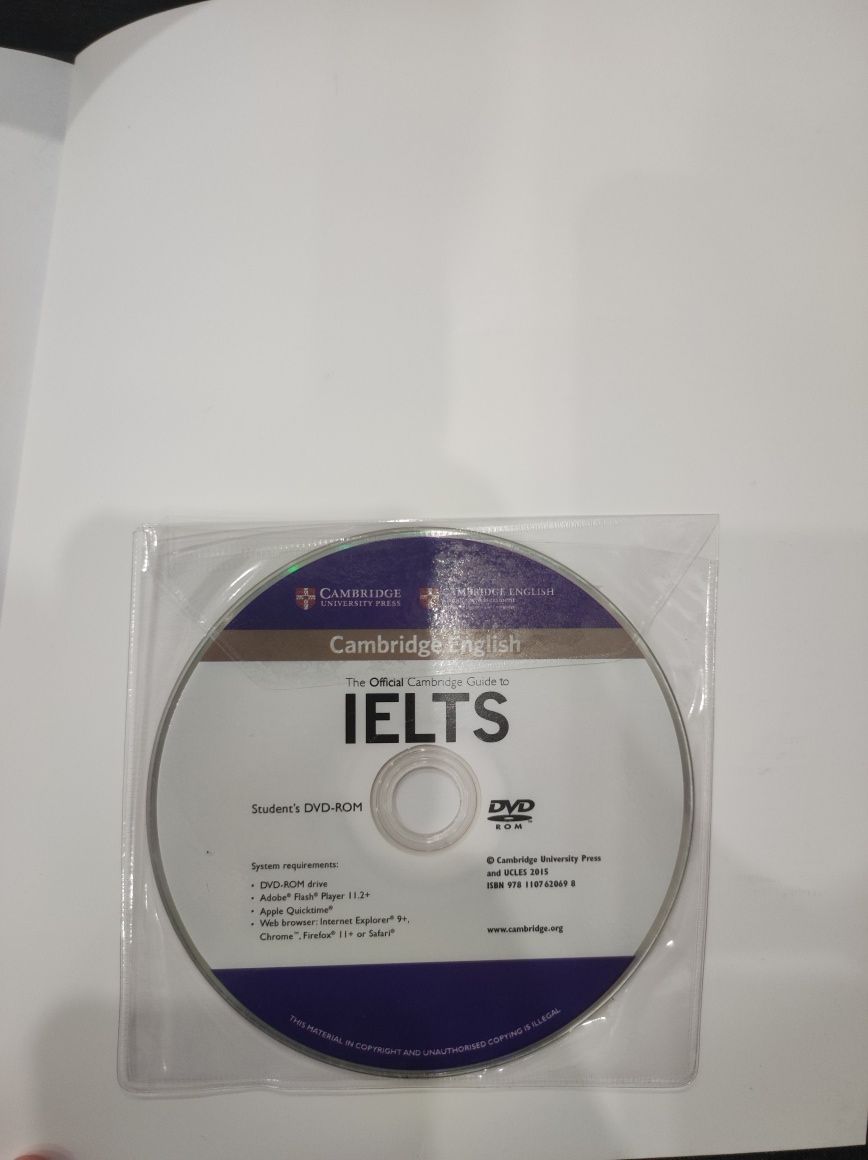 Книга для подготовки к IELTS от Cambridge English