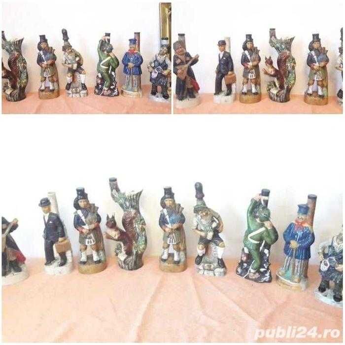 Colectie de sticla figurine din portelam