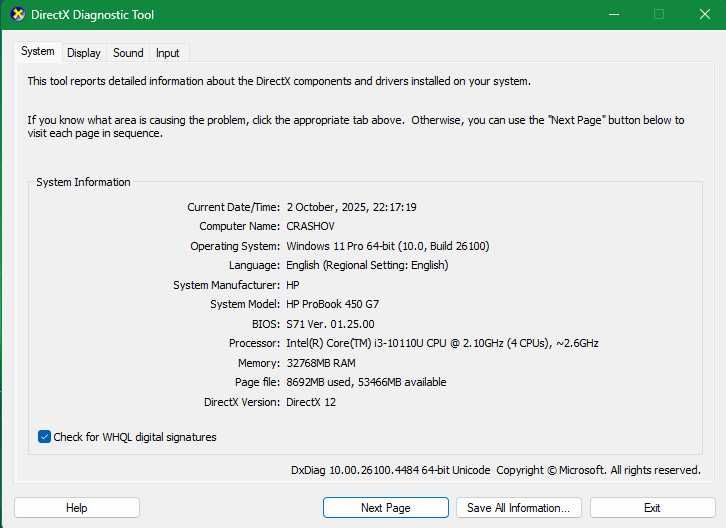 Laptop HP ProBook 450 G7