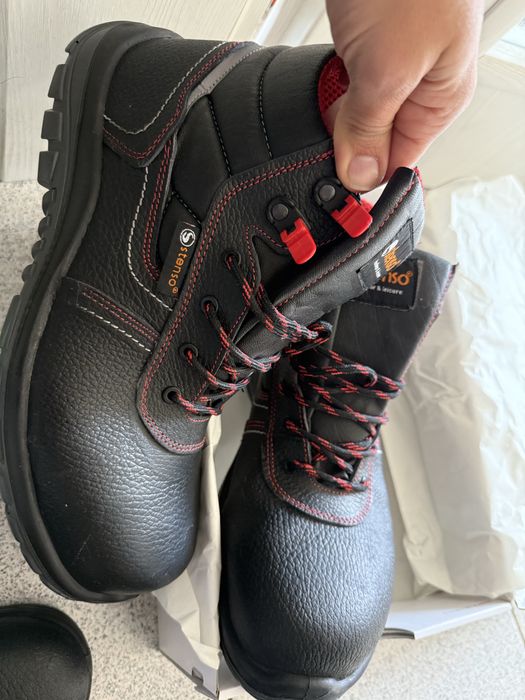 Работни боти с противоудърно бомбе 43 естествена кожа