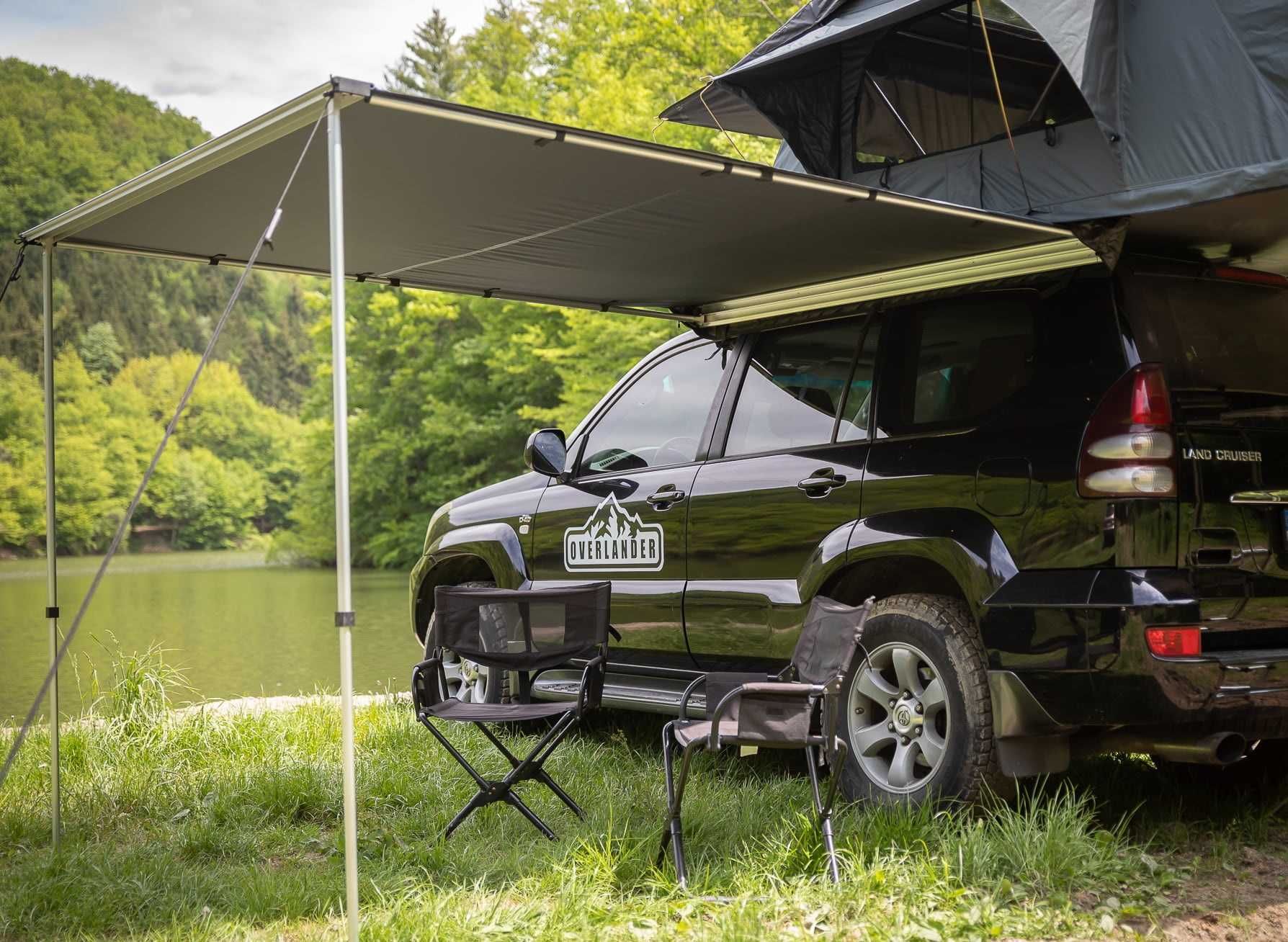 Marchiza auto Umbrar auto 2 x 2 metri + sistem prindere Overlander