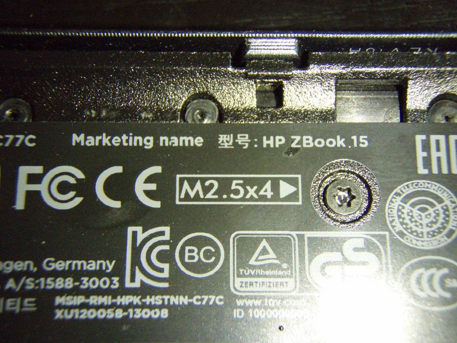 Dezmembrez Zbook 15 G1 i7-4800MQ 2.7Ghz nVidia K2100M