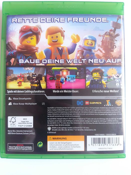 Игра The Lego Movie 2 за Xbox One