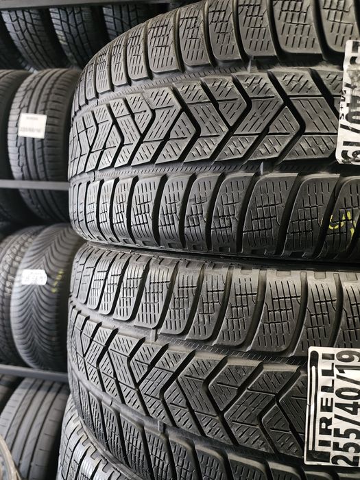 255 40 19 anvelope Pirelli si Nokian de iarna adâncime profil 6,5mm