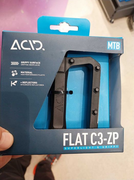 Pedale bicicleta ACID Flat C3 ZP