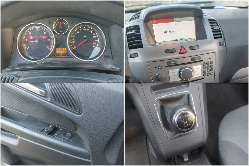 OPEL Zafira B 7 locuri 08.2006 1.9CDTi 120 CP E4 6 trepte AC Navi