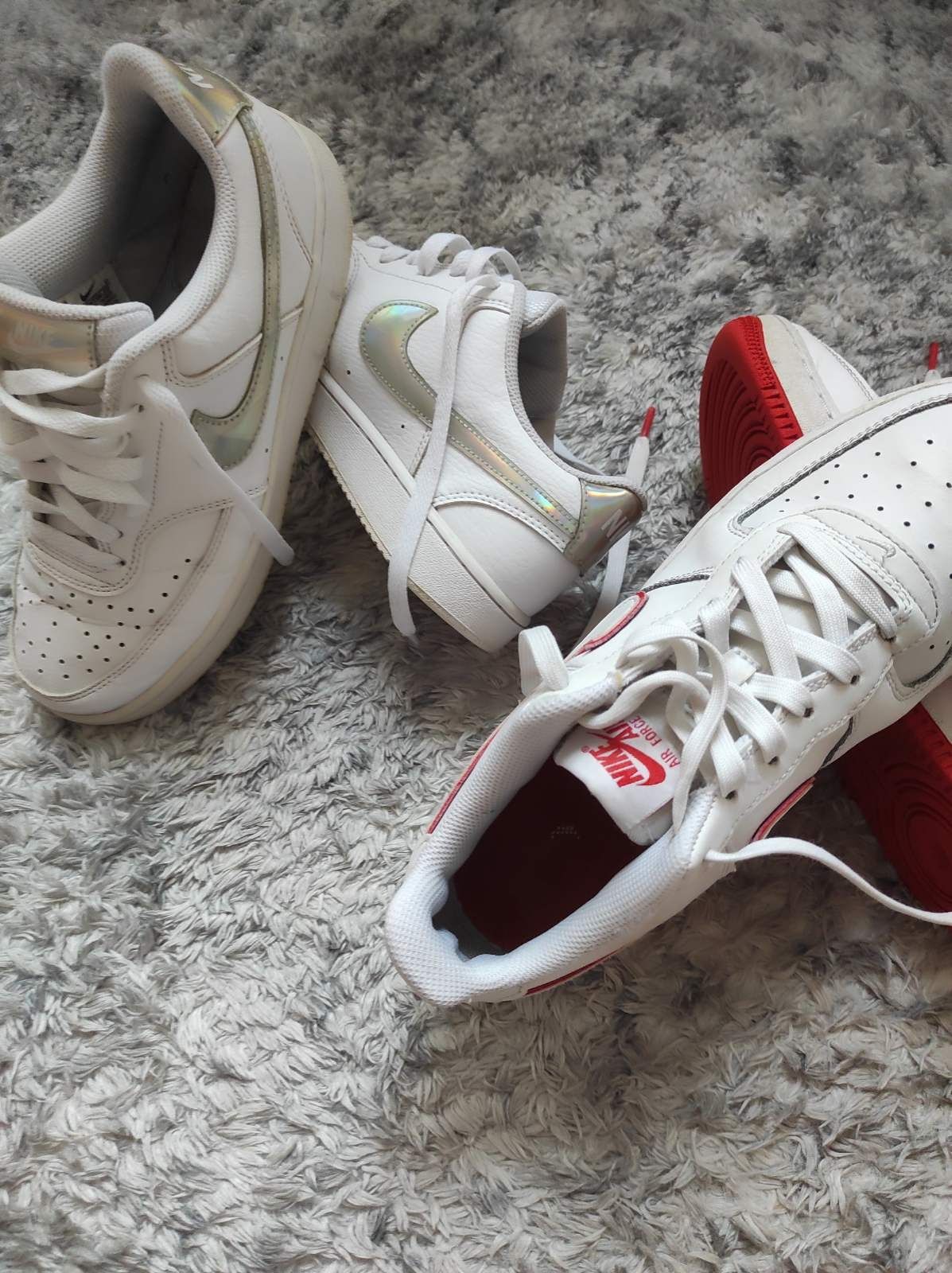 Маратонки(Nike Air force1+Court Vizio)