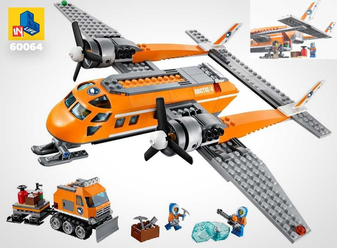 TIP lego Set Avion de aprovizionare City Arctic 60064