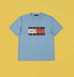 Tricou Tommy Hilfiger Light Bleu - Big Logo