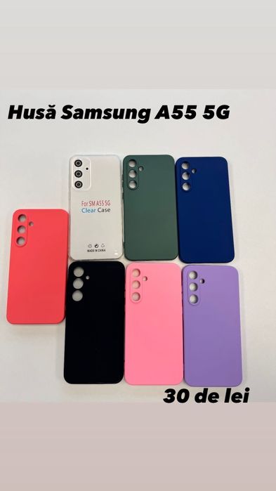 Folie, Husa, Incarcator, Cablu Samsung A55