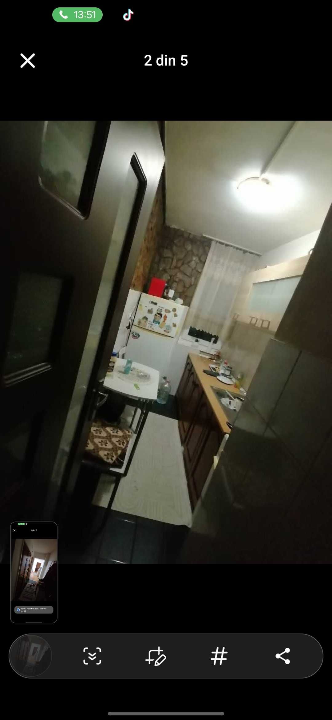 Vand apartament cu 2 camere in centru Moldova noua