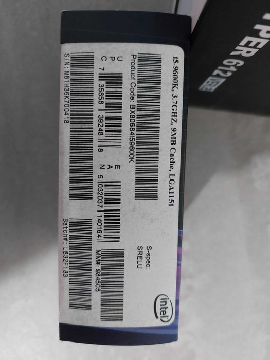 Vand Procesor Intel core i5 9600k