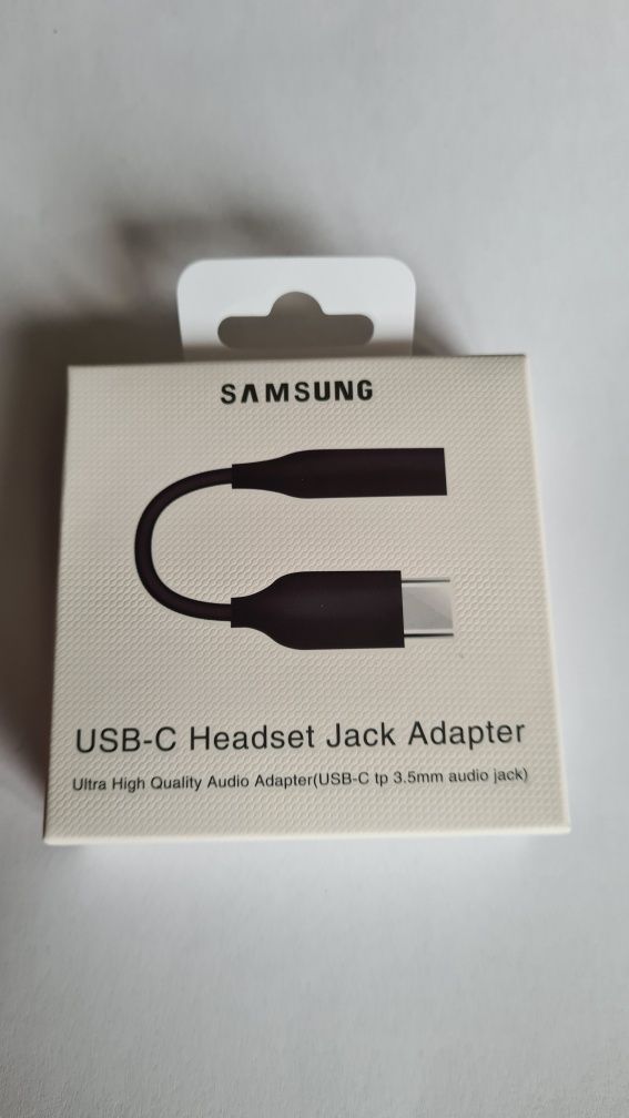 Adaptor USB-C la mufa jack casti 3.5 mm pt Samsung S20,S21,S22, S23