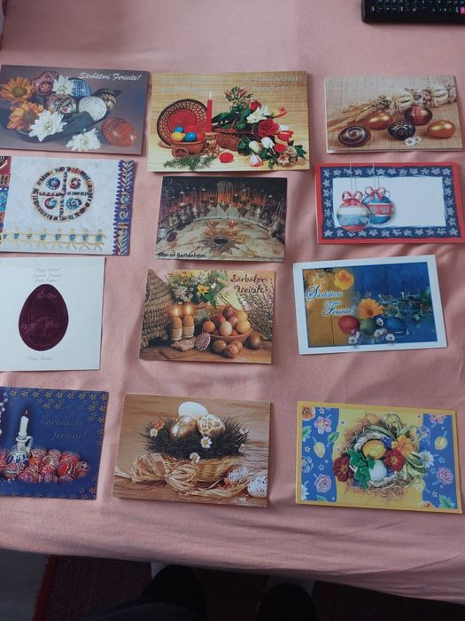 Lot felicitări pentru paste-50 bucati