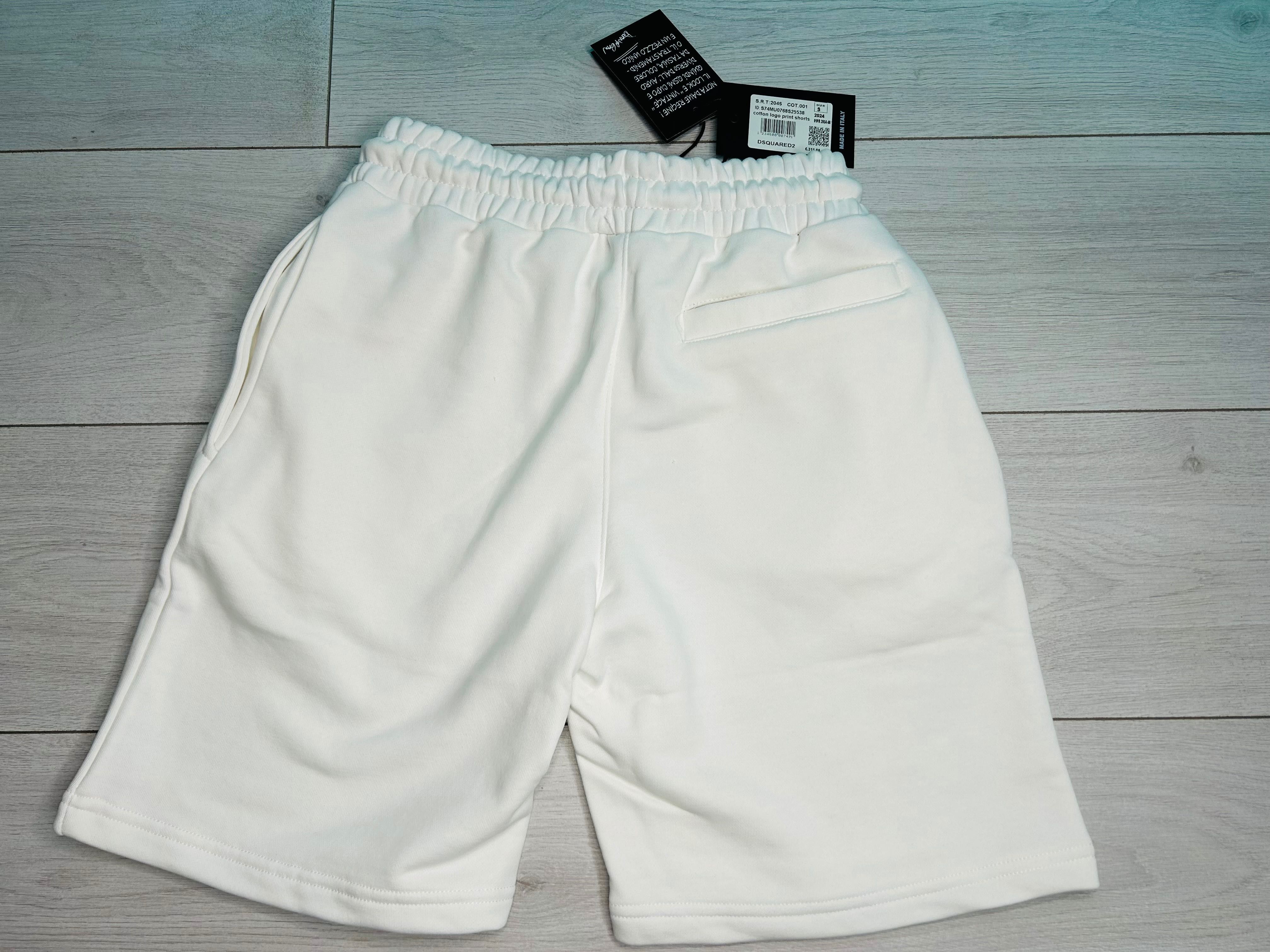 Pantaloni scurți Dsquared 2 white new collection 2024