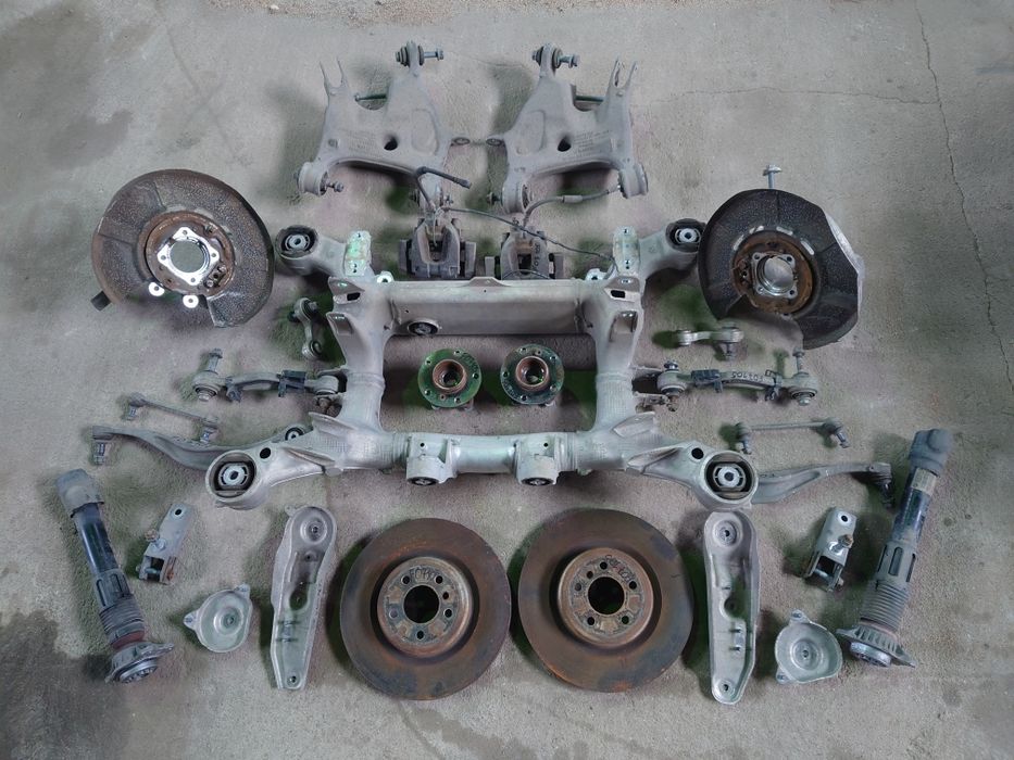 Бмв ф07 мост носач диск апарат шенкел амортисьори главина bmw f07