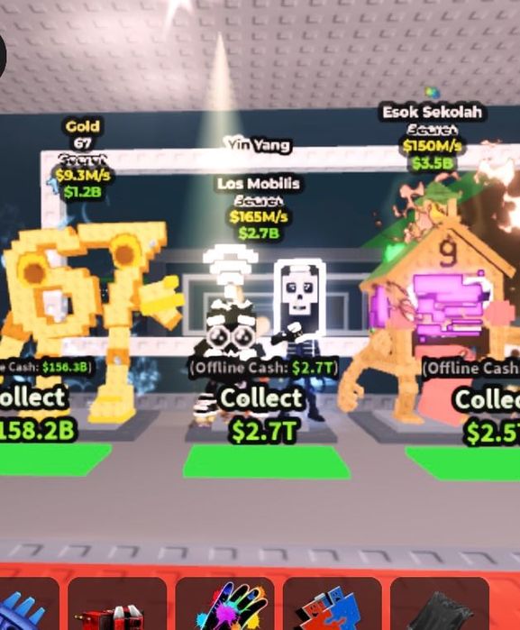 Los Mobilis 165m/s - Steal A Brainrot Roblox