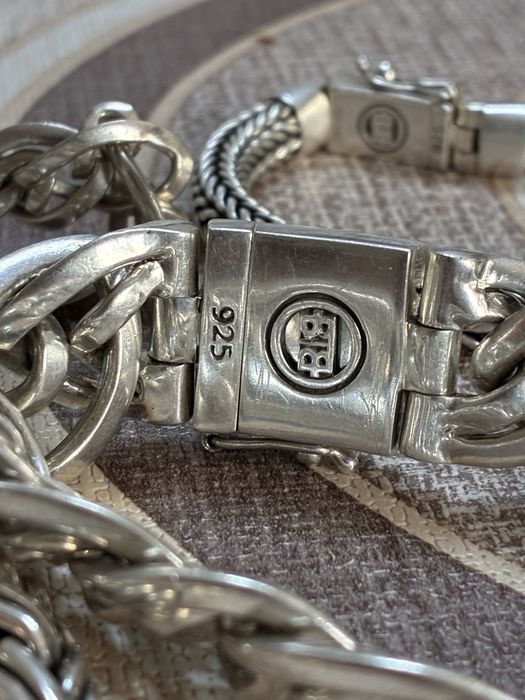 4 броя  сребърни гривни Buddha TO Buddha