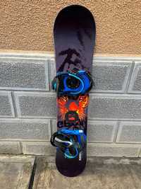 placa snowboard nidecker grom L133