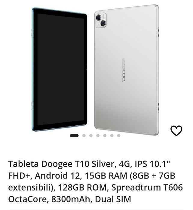 Tableta Doogee de 10,1 inci
