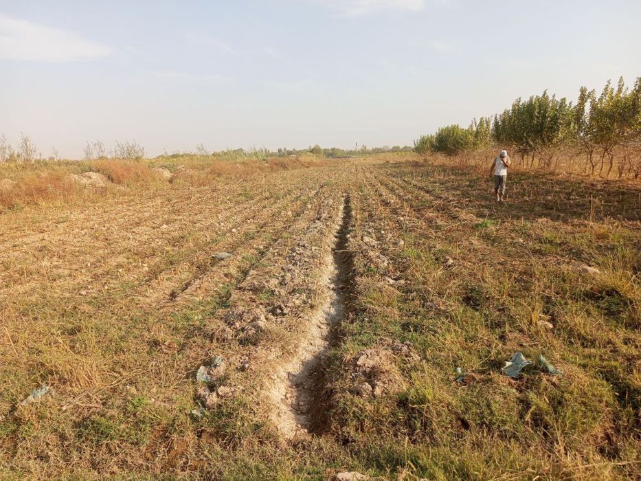 Ер сотилади. 15 сотих, барча хужжатлари бор