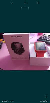 Smart watch nou roșu