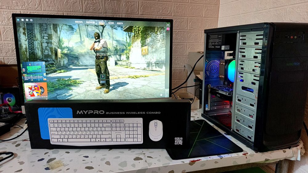 Продается компьютер с монитором