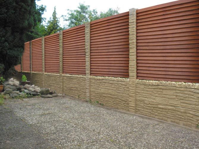 Gard/placi de gard prefabricat din beton Bragadiru