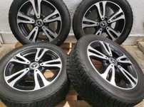 Jante originale Mercedes A-B-C class R16 cu anvelope de iarna
