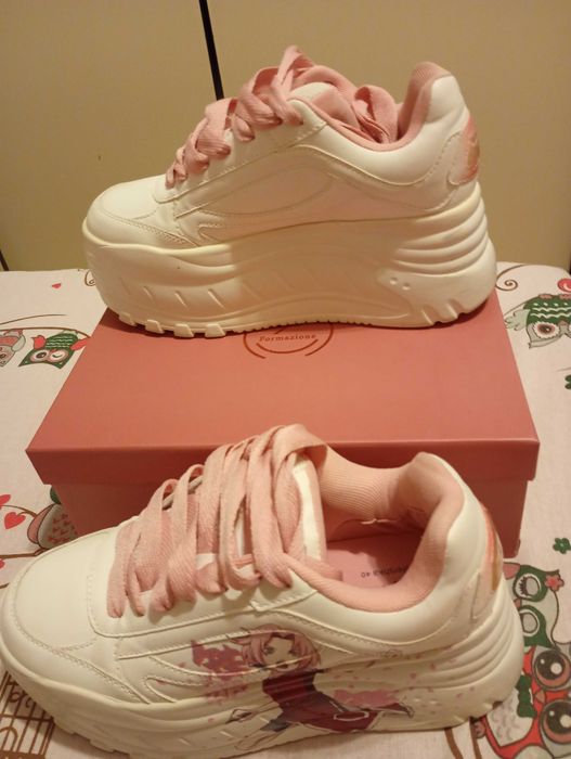 Pantofi sport cu platforma Bershka