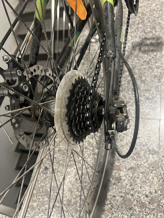 Bicicleta ProCart suspensie fata+spate, 21 viteze, frane mecanice