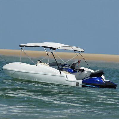 Parasolar Bimini 4 arcuri pereţi laterali, 243x(200-213)x137 cm