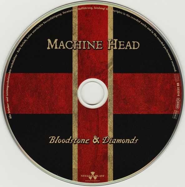CD Machine Head - Bloodstone & Diamonds 2014 Limited A5 Ed. Mediabook