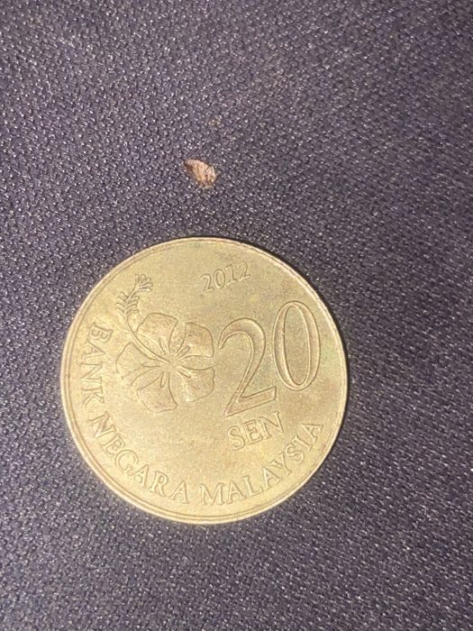 Редкая монета 20 sen 2012