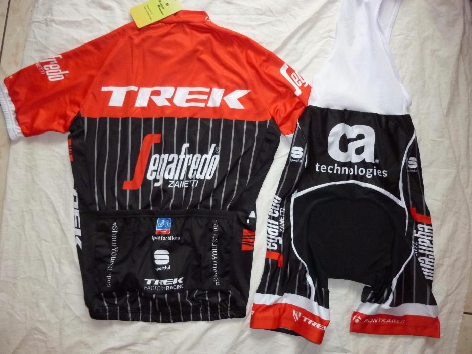 Echipament ciclism Trek Segafredo set pantaloni tricou costum NOU