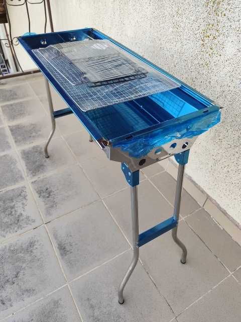Gratar Camping INOX 73X23cm