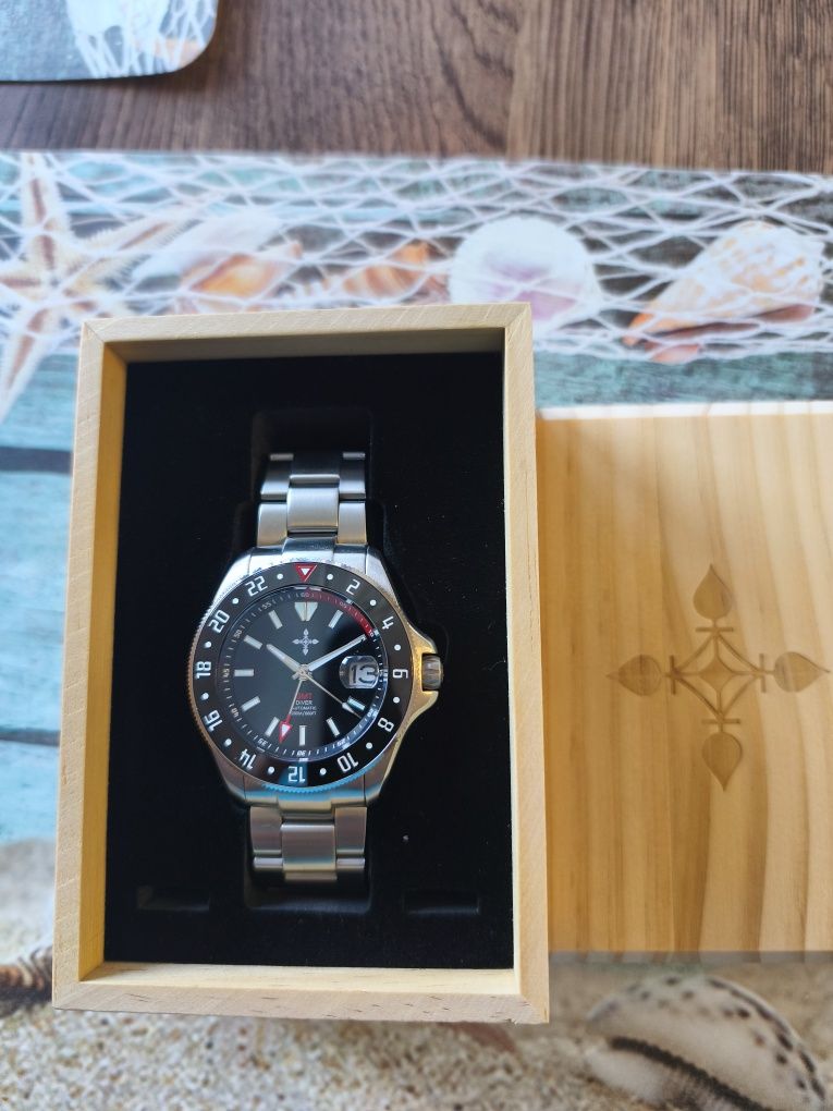 Seig Flamma diver automatic NH34 GMT