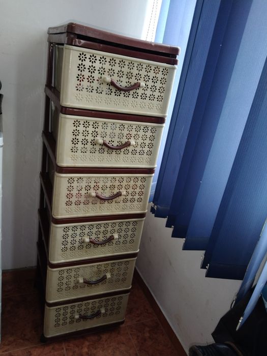 Dulap cu 6 sertare plastic