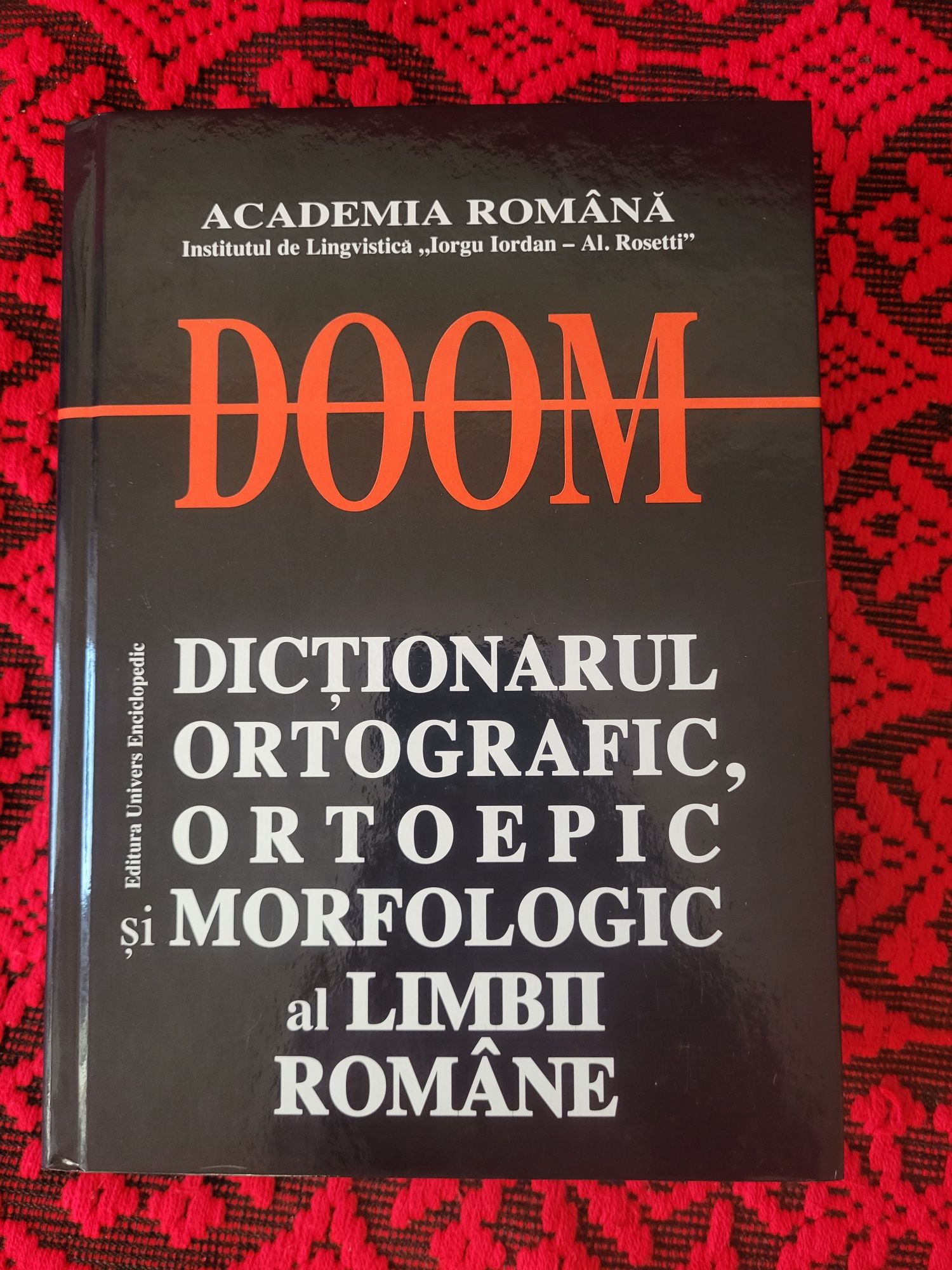 DOOM, Dicționar ortografic, ortoepic și morfologic al limbii române