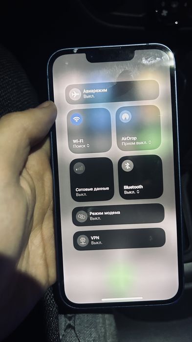 продам айфон 13 мини темно синий
