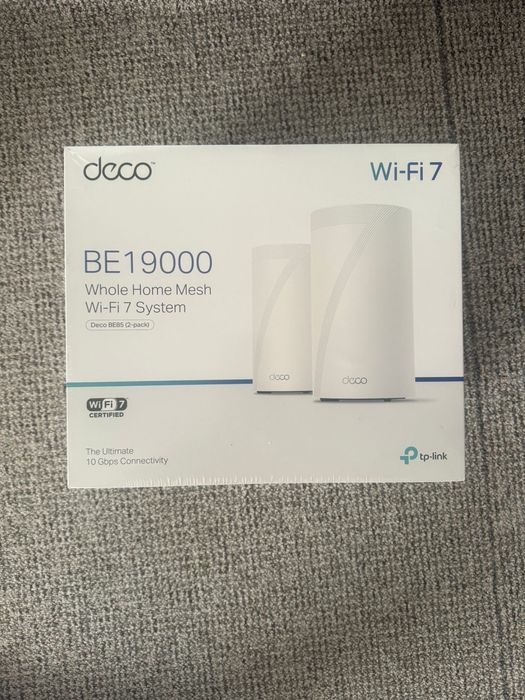 Mesh Tp-Link Deco BE19000 2 pack Wifi 7 Sigilat
