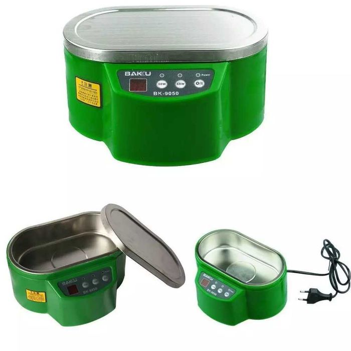 Ултразвукова вана BAKU BK9030 с метален капак, еднорежимна 30W, 0.7L