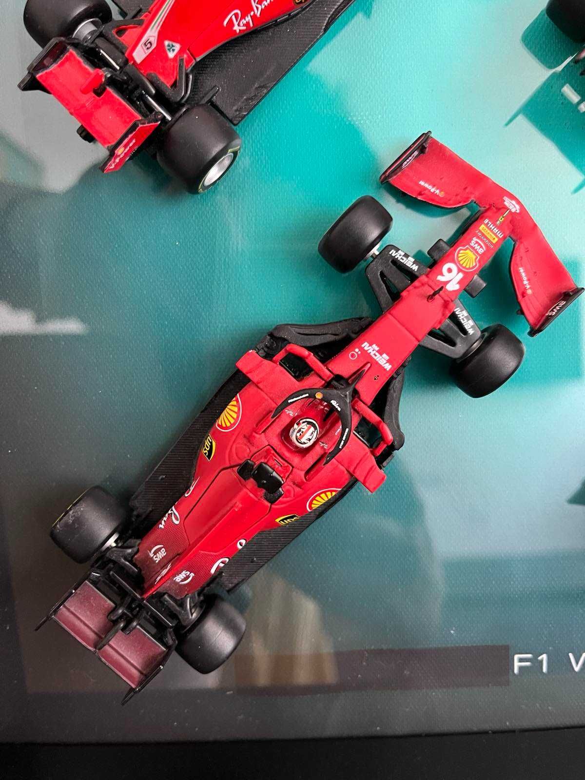 ЗD рамка с F1 bburago модели на Ferrari (мащаб 1:43)