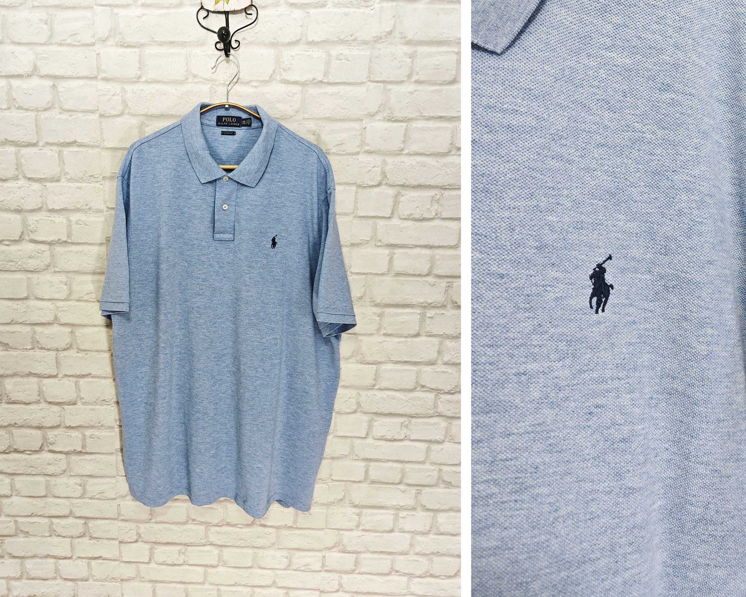 Ralph Lauren Оригинална мъжка тениска с яка размер 2XL / 3XL