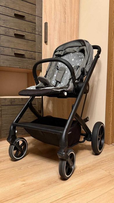 Pachet Cybex Carut Balios S Lux 2in1 + Scoica Aton S2 I-size