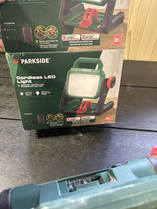 Работна лампа parkside