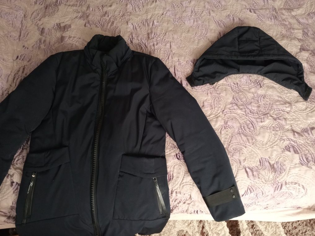 Зимняя куртка, удлиненная, размер М