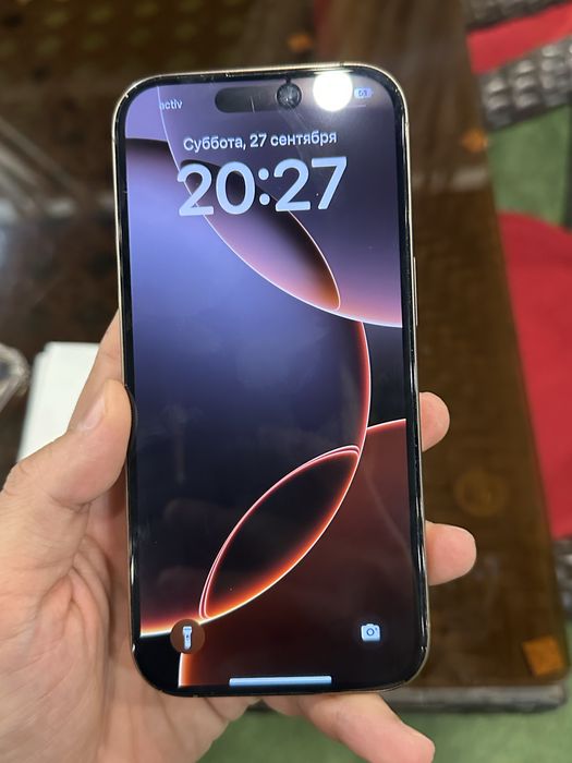 Писать только через вацап Продам айфон 16 про в хорошем состоянии