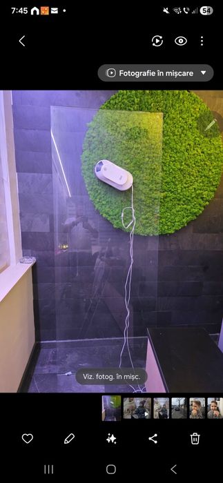 Vand paravan/sticla dus