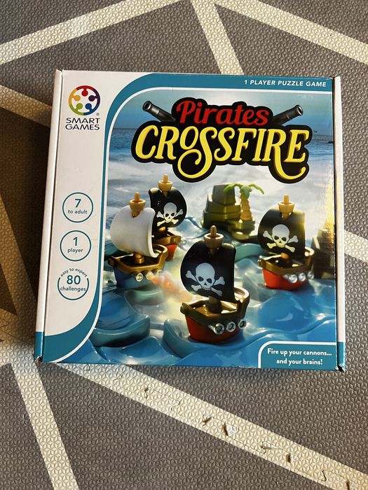 Детска логическа игра Smart Games - Pirates Crossfire